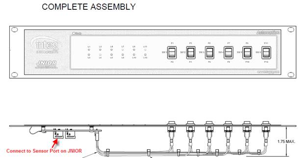 Control Panel Expansion Module Drawing