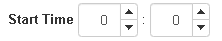 Schedule start time