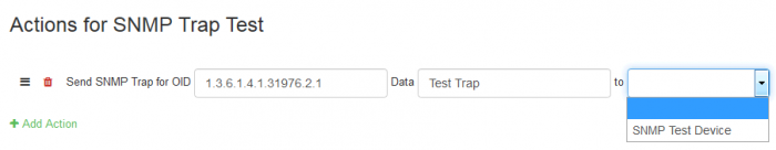 SNMP Trap Action with Device in Tasker