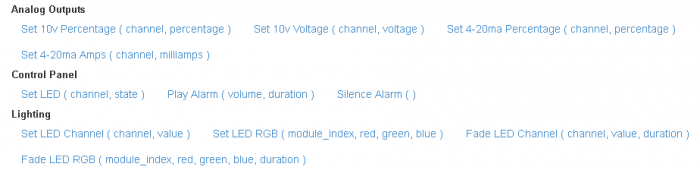 Exapansion Module actions for Tasker